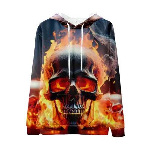 Skull Inferno Hoodie