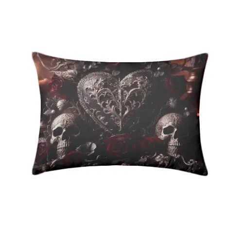 Gothic Heart Pillow
