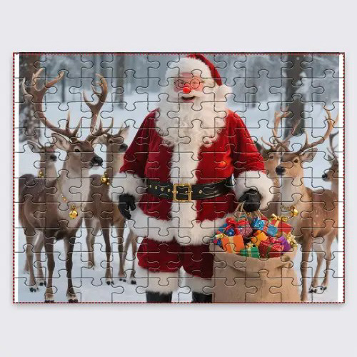 Santa & Reindeer Puzzle