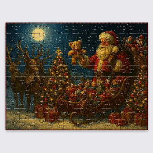 Santa's Sleigh Puzzle