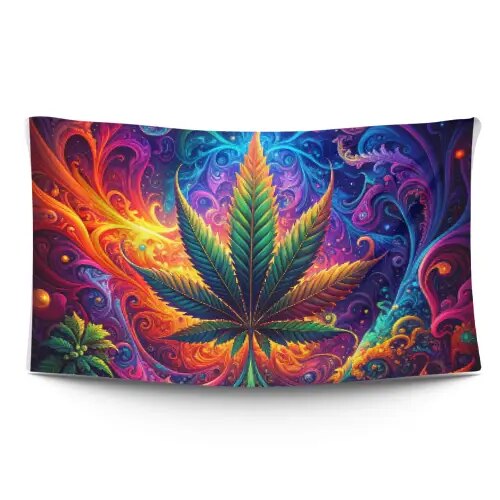 Fractal Leaf Tapestry