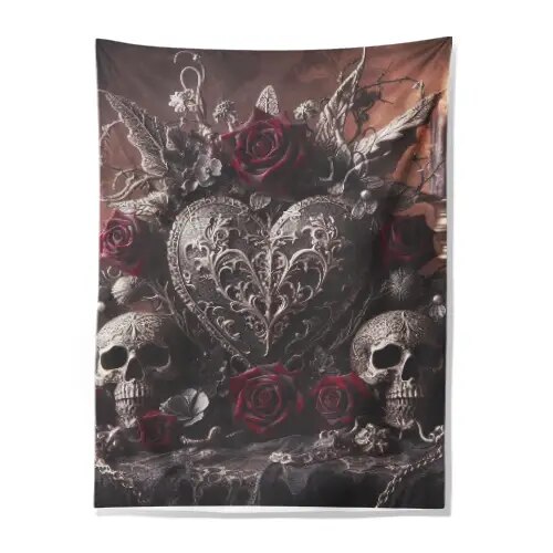 Gothic heart StrykeMedia tapestry